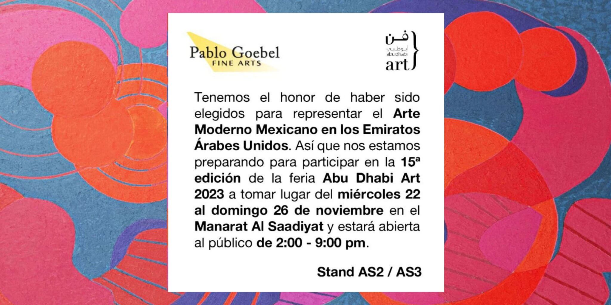 Abu Dhabi Art Arte Moderno Mexicano En Emiratos Rabes Unidos